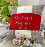 Robin Christmas Cushion