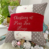 Robin Christmas Cushion