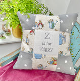 Peter Rabbit© Alphabet Cushion