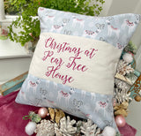 Reindeer Christmas Cushion