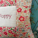 (Copy) Red Patchwork Cushion