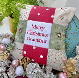 (Merry Christmas  Grandma Cushion